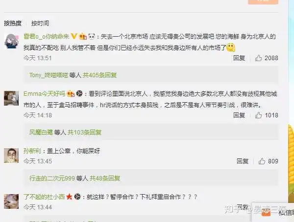表情如何评价盒马鲜生表情
