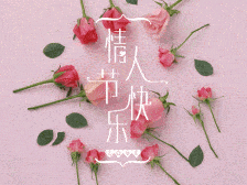 2022情人节快乐的超好看的gif表情合集
