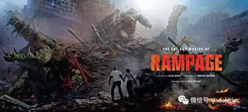 巨石强森新片狂暴巨兽准备好瞳孔地震
