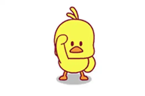 抖音小黄鸭表情包大全
