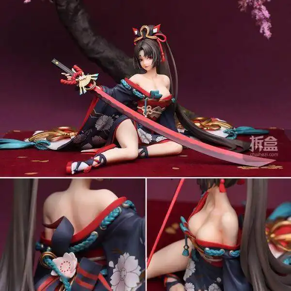 mtethos阴阳师妖刀姬樱雨刀舞18雕像手办
