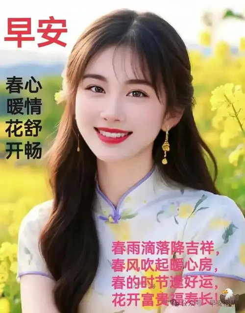 2024年4月9日星期二早上好问候祝福动态表情图片大全周二最新早安问候语动态图片表情
