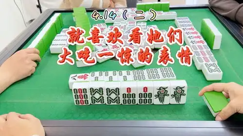 麻将就喜欢看他们大吃一惊的表情
