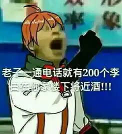 求王者容易系列老子一通电话就有200个xxx来怼你的表情包原图
