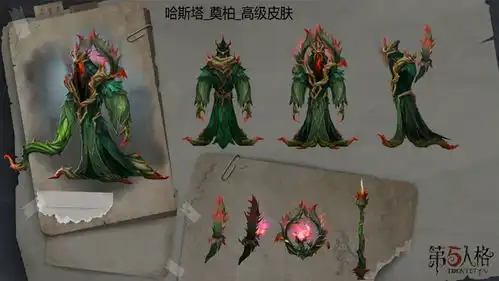 第五人格黄衣新皮也穿吉利服玩家头上那花分明是火龙果
