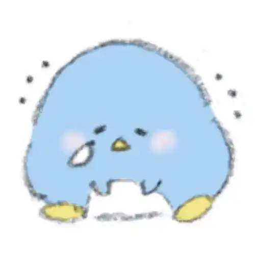 蓝蓝胖胖小企鹅系列表情包
