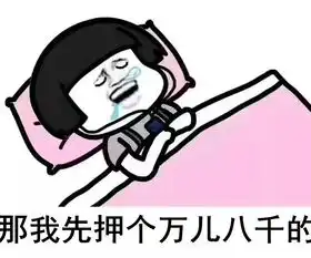 躺着赚钱表情包颓废