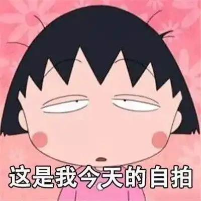 这是我今天的自拍表情包
