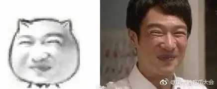 这些表情包的原型原来是有真人版的李光洙和小岳岳超像
