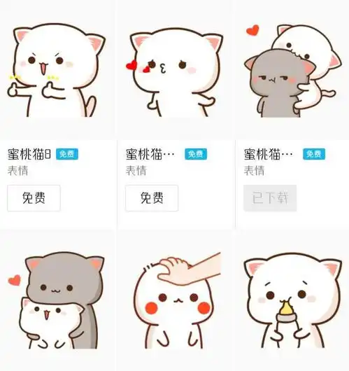 这个qq小灰猫表情包的名字叫什么
