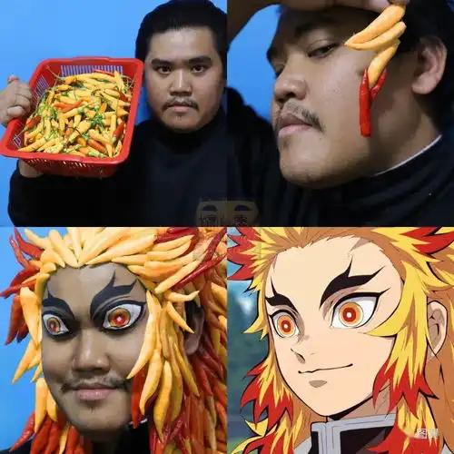 泰国cos界的泥石流,哈哈哈哈实在太骚了
