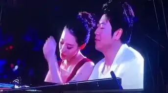 郎朗带娇妻回家乡不忘捞金,两人弹琴快蹦起来了,一张门票近两千
