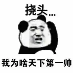熊猫挠头qq表情挠头表情包完整版高清无水印qq表情arp下载站
