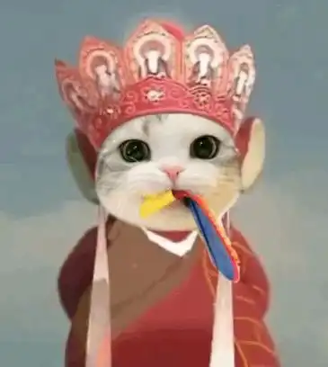 唐僧猫咪表情包
