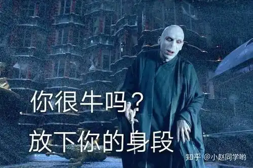 哈利波特伏地魔表情包强劲来袭,爱我你怕了吗
