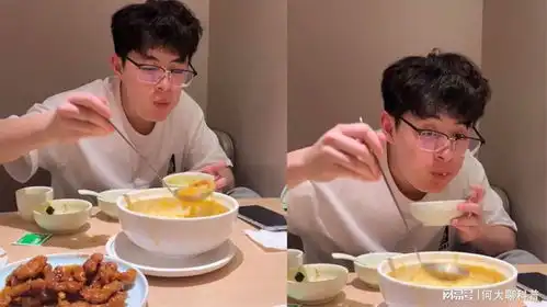 终于明白吃播为什么能火了,跟男朋友一起吃饭,我能多吃两大碗
