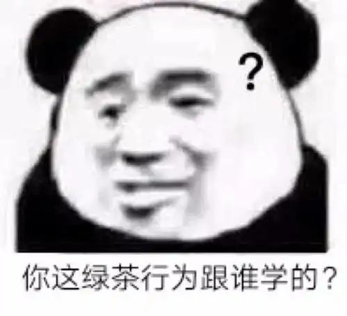 熊猫头表情包i女人就知道骗老实人
