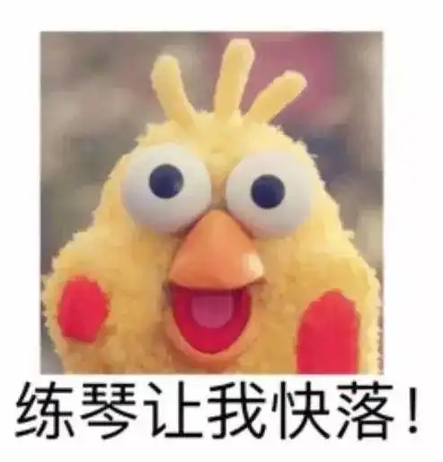 青岛琴行音乐表情包爆笑来袭对方不想练琴,并向你扔了个表情包
