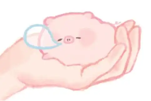 抖音超火可爱小粉猪表情包合集
