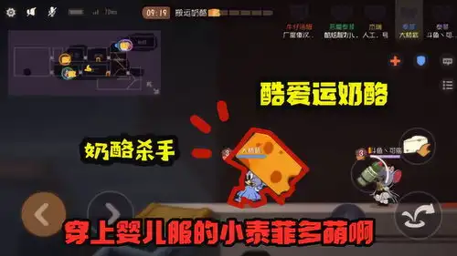 猫和老鼠穿上婴儿服的小泰菲不仅很可爱更是优秀的奶酪杀手
