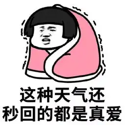 表情包天冷了,裹紧我的小被子
