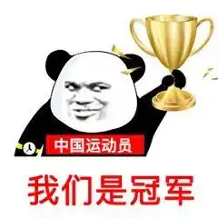 表情包我们是冠军

