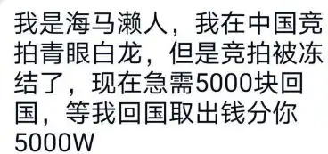 青眼白龙多少钱一张竞拍表情包青眼白龙拍卖表情包分享
