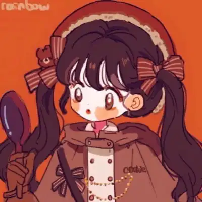 小女孩卡通头像超萌高清小女孩卡通微信头像