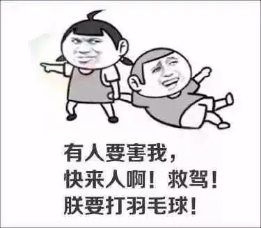 羽球迷专属表情包,再也不怕跟球友斗图了
