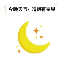 天气预报聊天动态表情图
