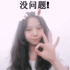 没问题微信动态表情图
