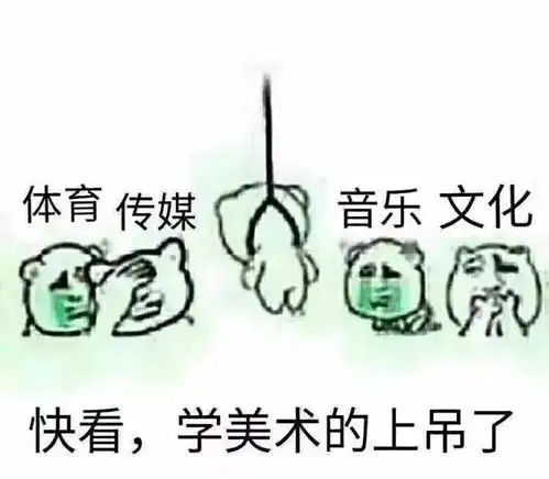 笑skr人,艺术生的表情包,一个比一个沙雕

