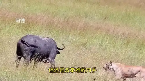 水牛回去路上被狮群包围,一起来看看他是怎么突围的
