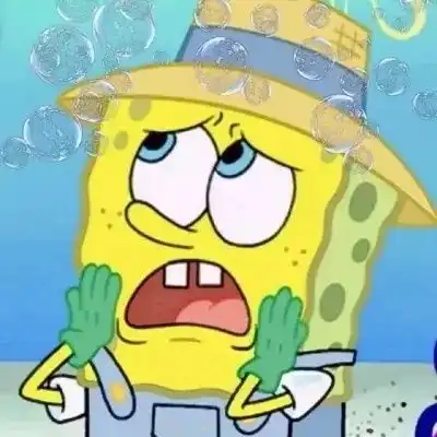 动漫头像想活在海绵宝宝的可爱世界
