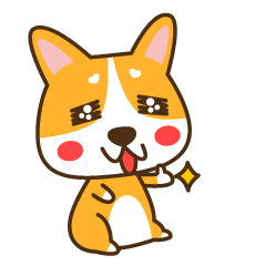 柯基冬菇菇微信表情上线啦
