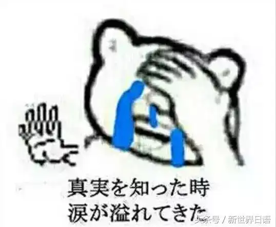 再不学日语,怕是表情包你都看不懂
