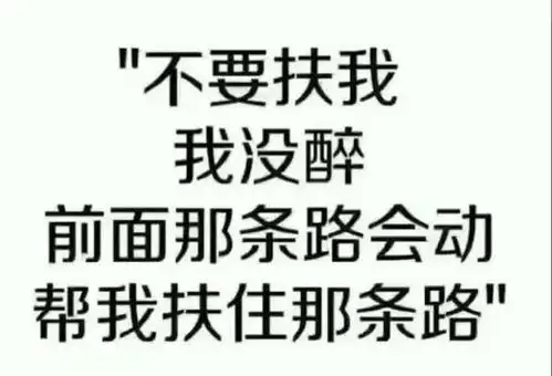 抖音不要扶我我没醉表情包大全高清无水印图片
