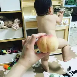 有娃才能看到的桃屁,你见过吗
