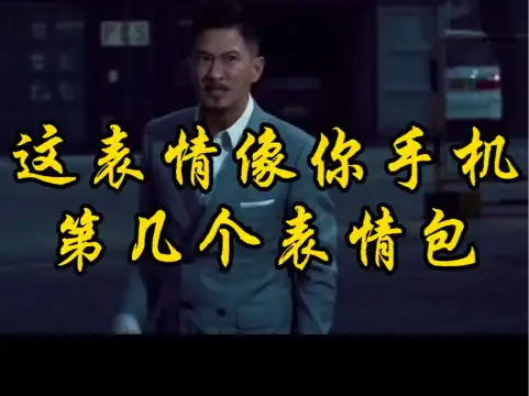 这表情像你手机第几个表情包看看影帝的演技电影
