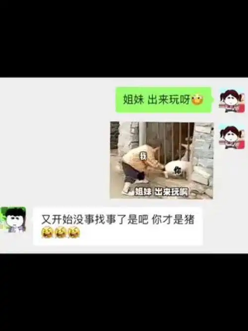 表情包情侣日常搞笑聊天记录闺蜜
