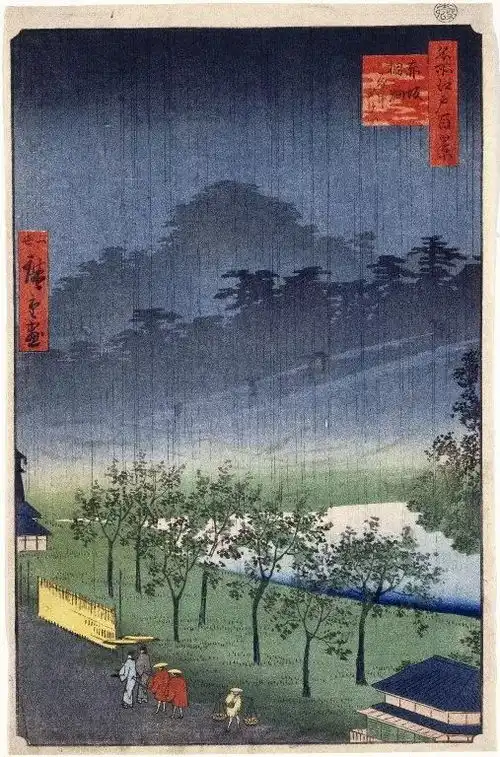 浮世绘大师的百幅传世名作,梵高也是他的粉丝
