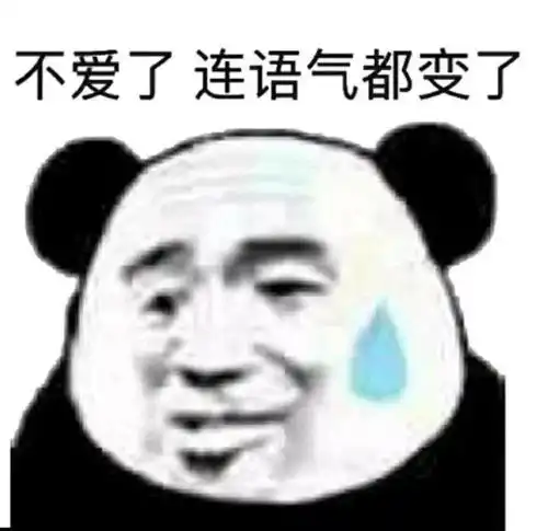 沙雕表情包小熊猫系列
