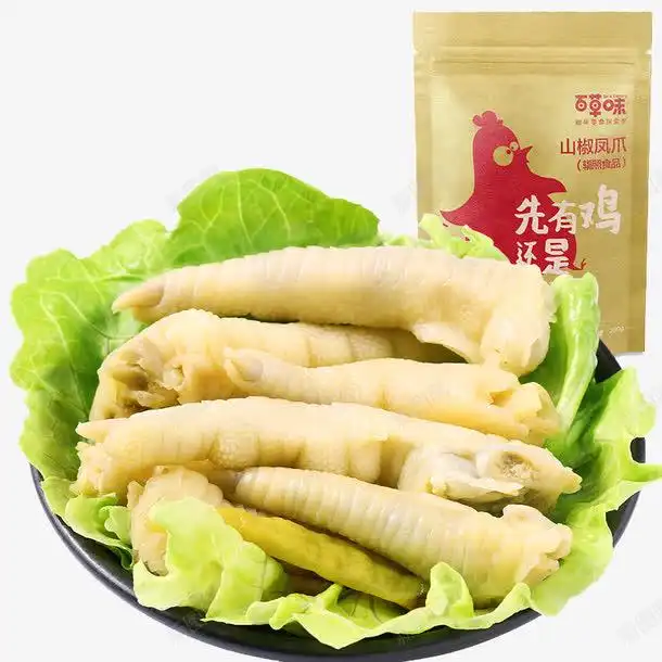 风味泡椒凤爪泡椒素材
