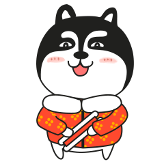 微信2018拜年表情包下载2018二哈微信拜年表情包动态高清版极光下载站
