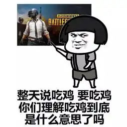 吃鸡表情包吃鸡别忘斗图,在下伏地魔
