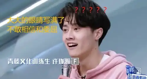 酒窝骗子张艺兴,不敢对视李荣浩,第一期青春有你梗也太多了
