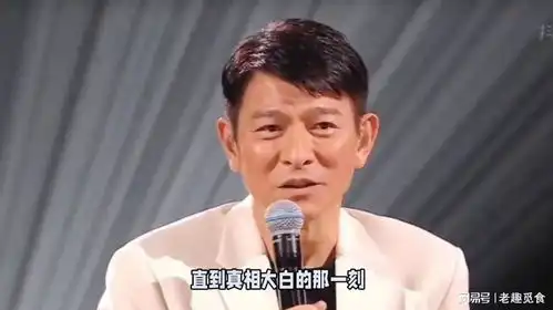 刘德华骗粉丝的表情
