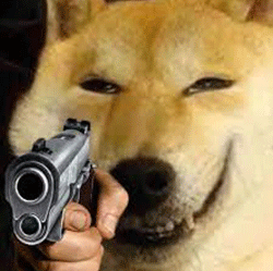 柴犬拿棒棒糖表情包