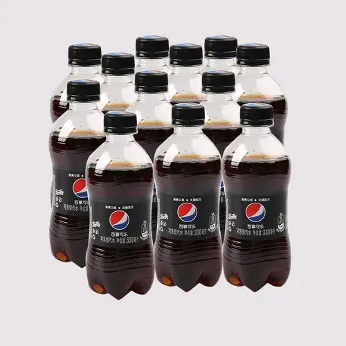 百事可乐无糖可乐330ml12瓶整箱批发迷你便携装碳酸饮料夏季汽水
