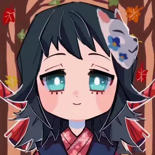 画师分享鬼灭之刃q版头像,哭唧唧的善逸好可爱,伊之助开怀大笑
